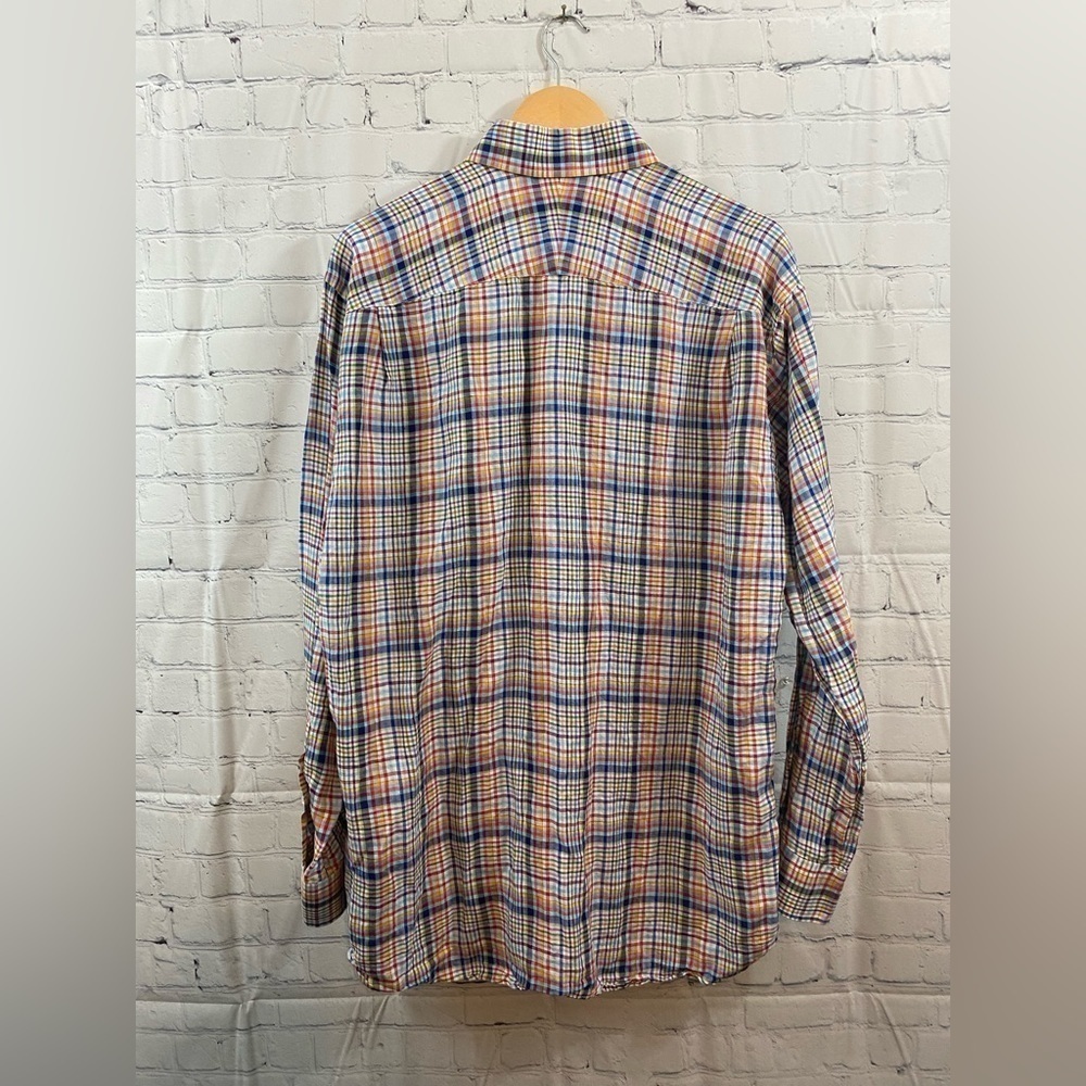 Robert Talbott Estate Multi Colored Striped 100% … - image 2